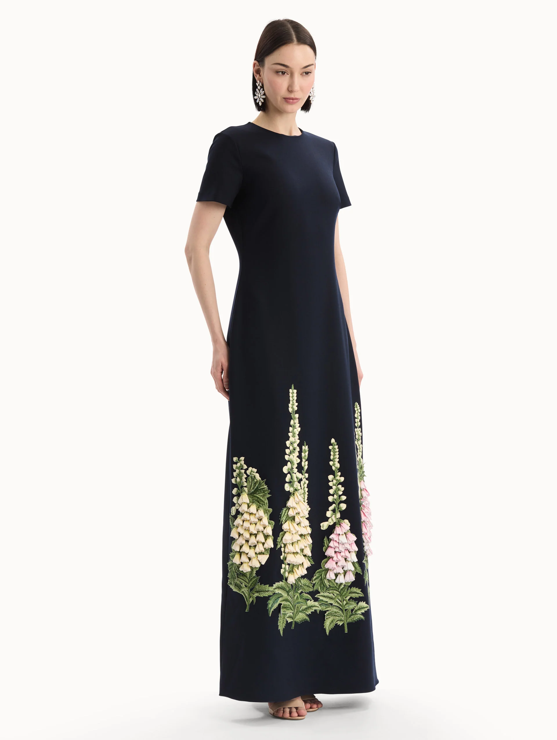 Foxglove Embroidered Caftan - Image 4