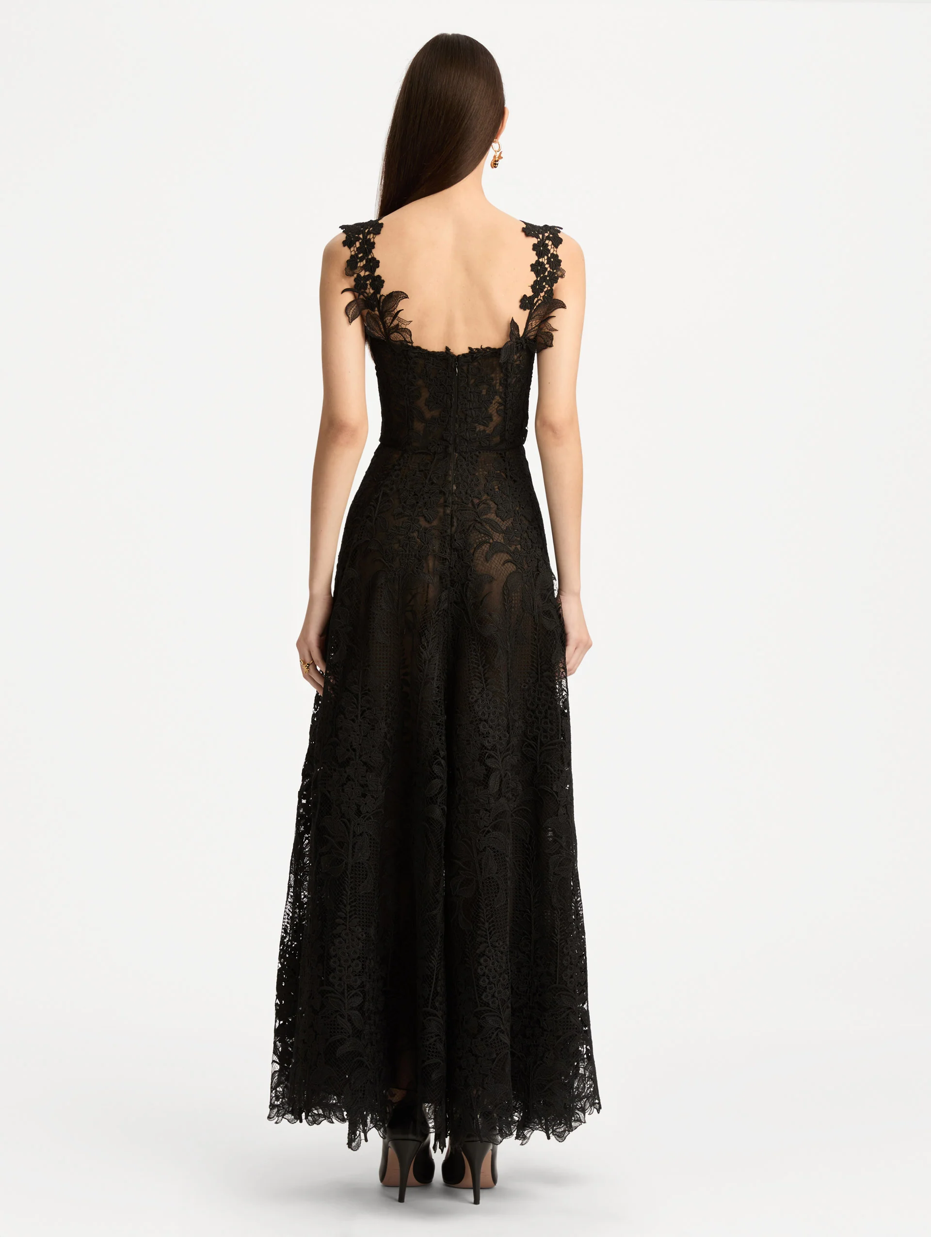 Foxglove Guipure Cocktail Dress - Image 3