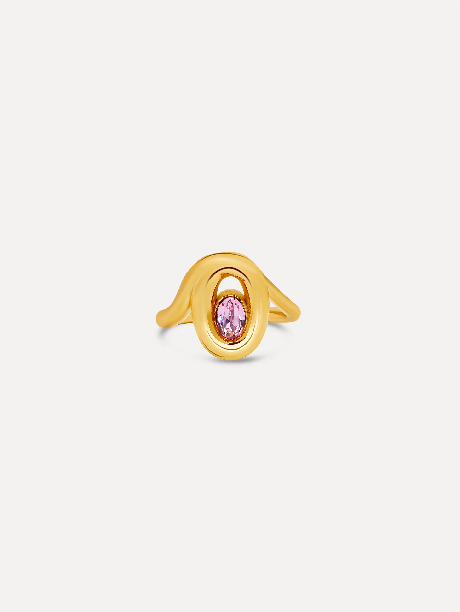 Looped Oval Ring - Image 3