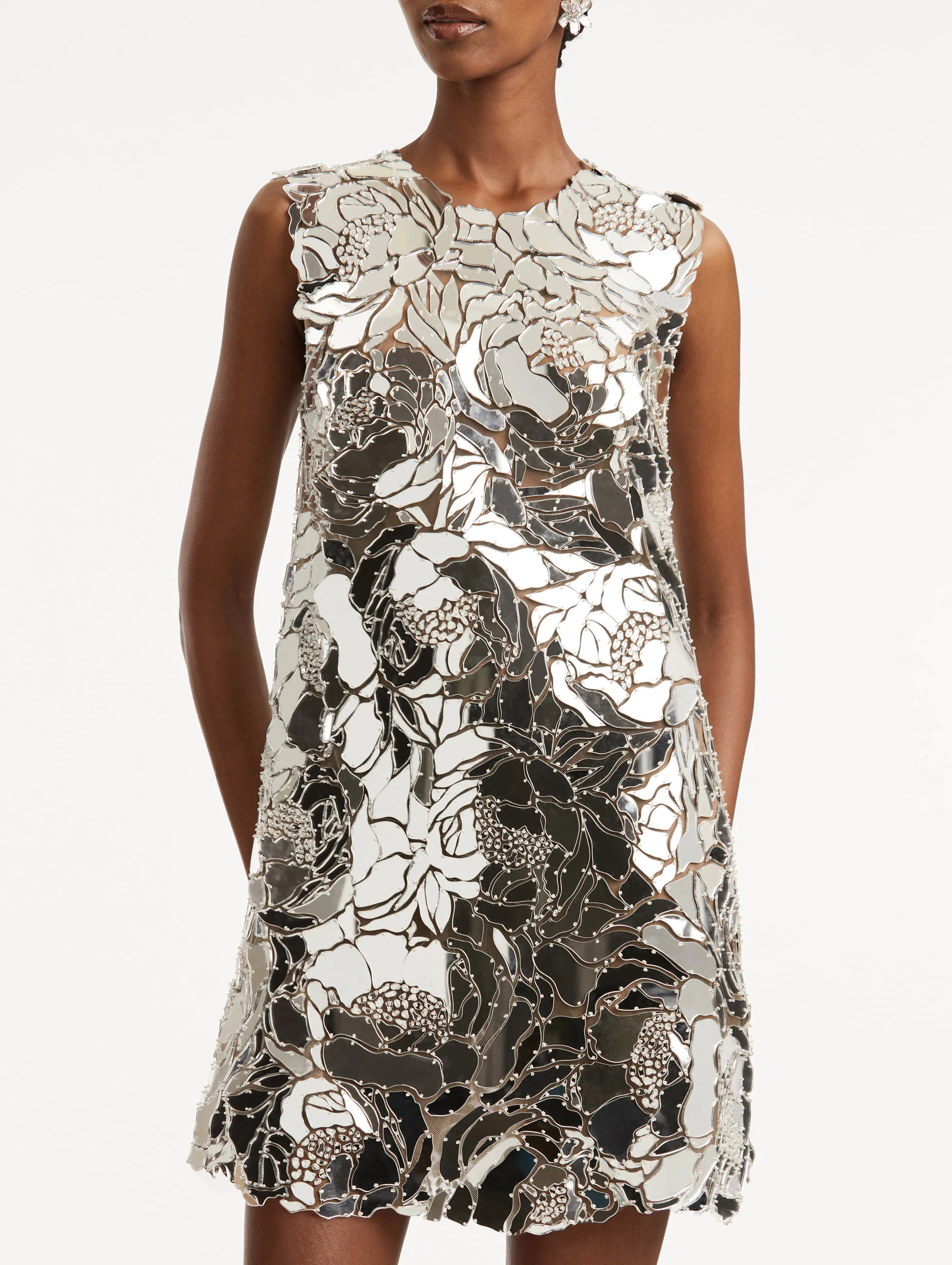 Mirrored Mosaic Shift Dress - Image 5