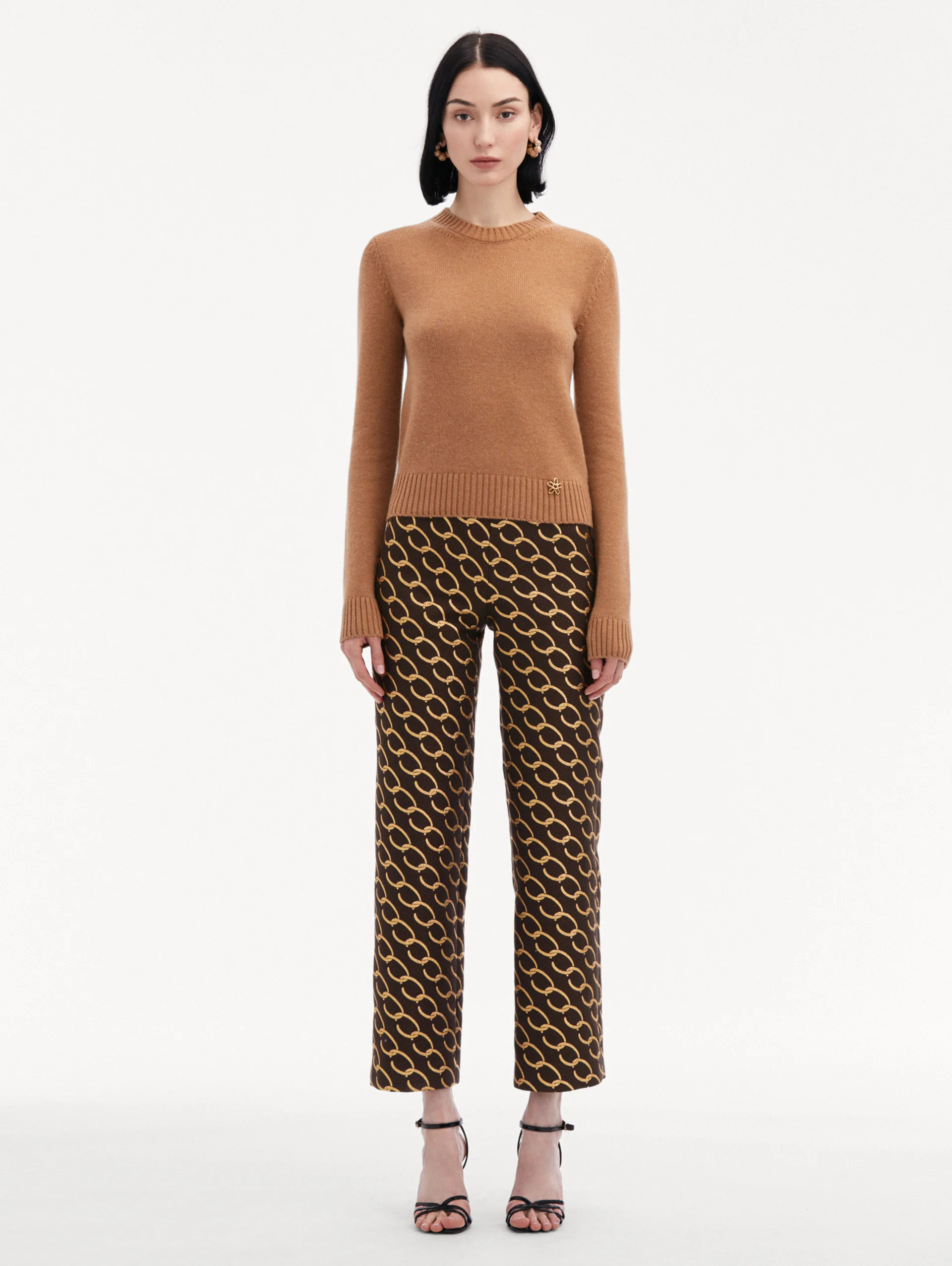 O Flower Cashmere Pullover - Image 3