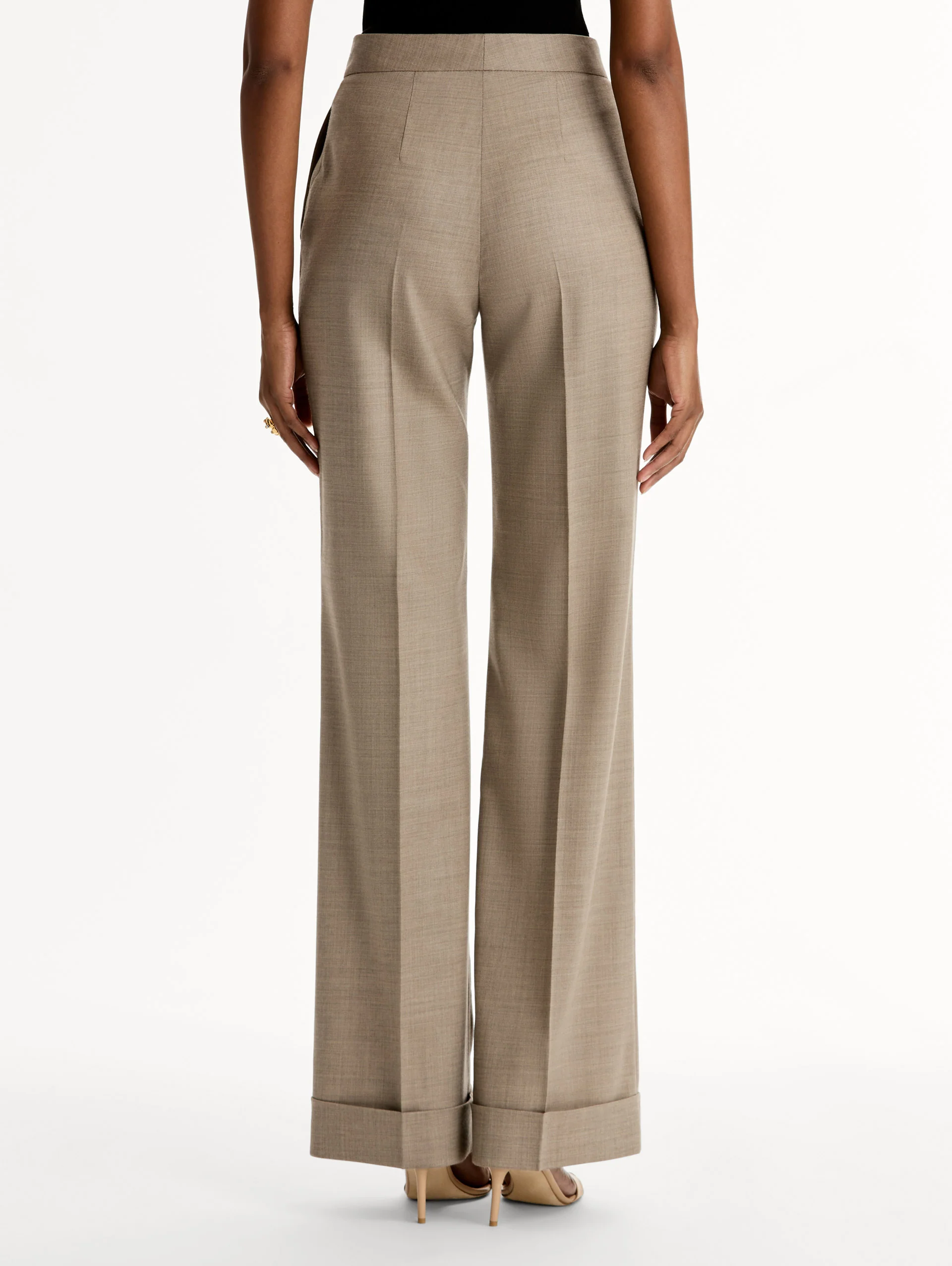 Wool-Blend Wide-Leg Pant - Image 3