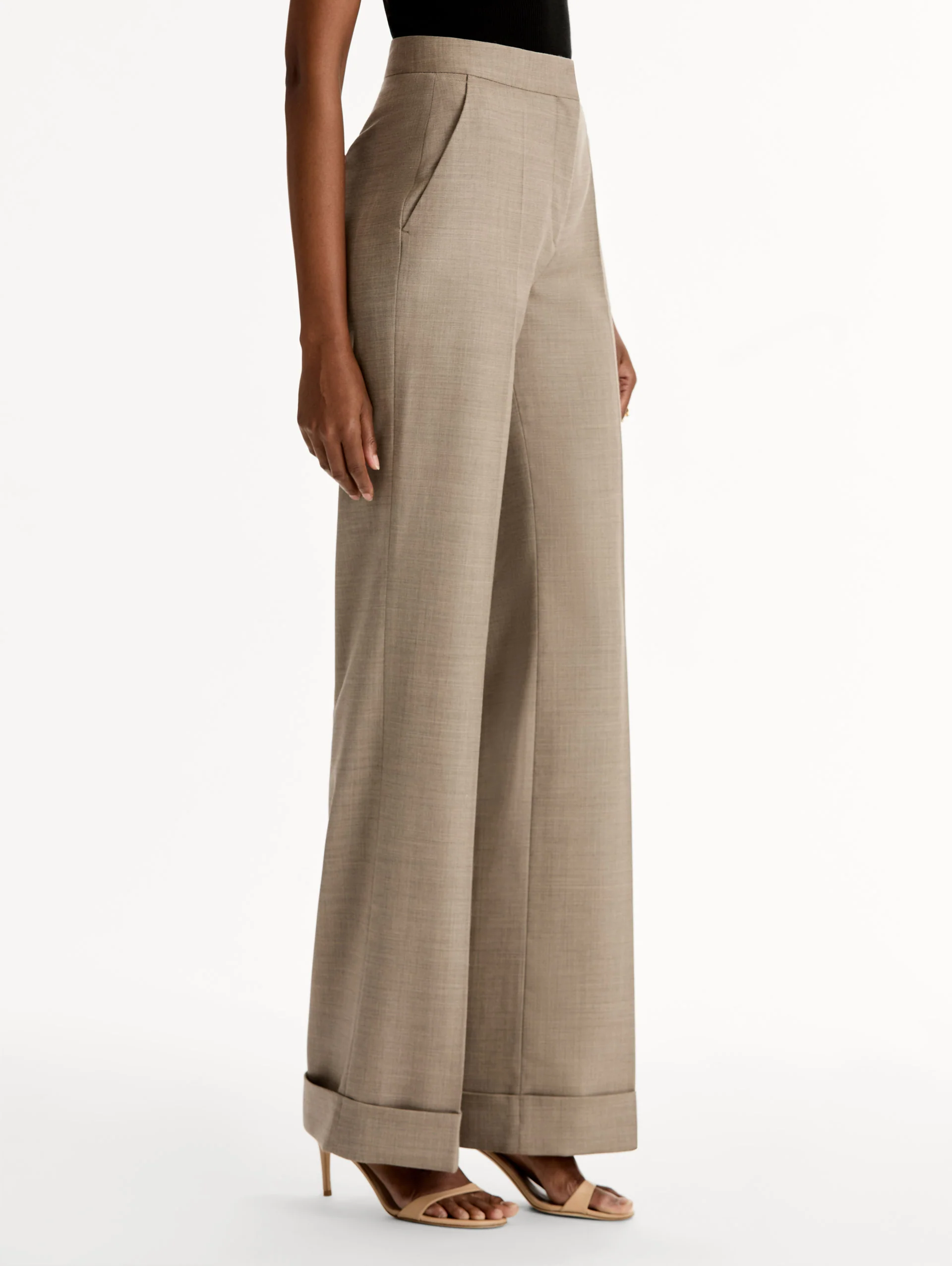 Wool-Blend Wide-Leg Pant - Image 4